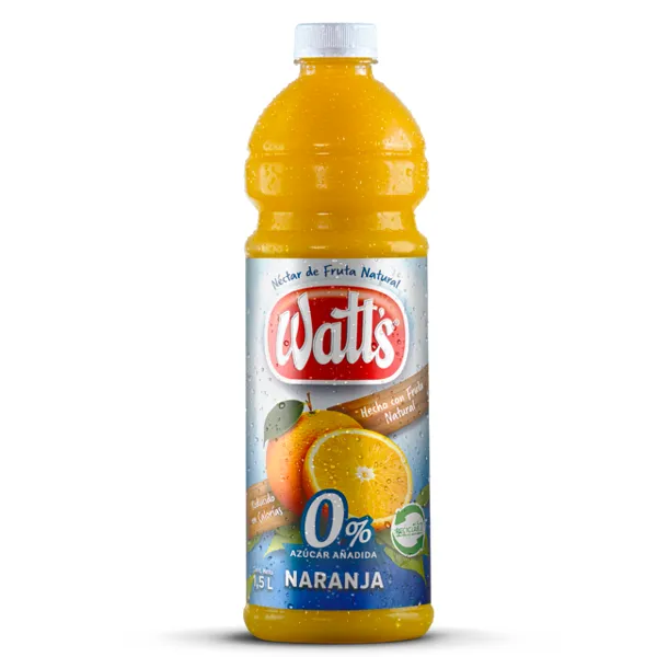 JUGO WATTS 1.5LT NARANJA LIGTH