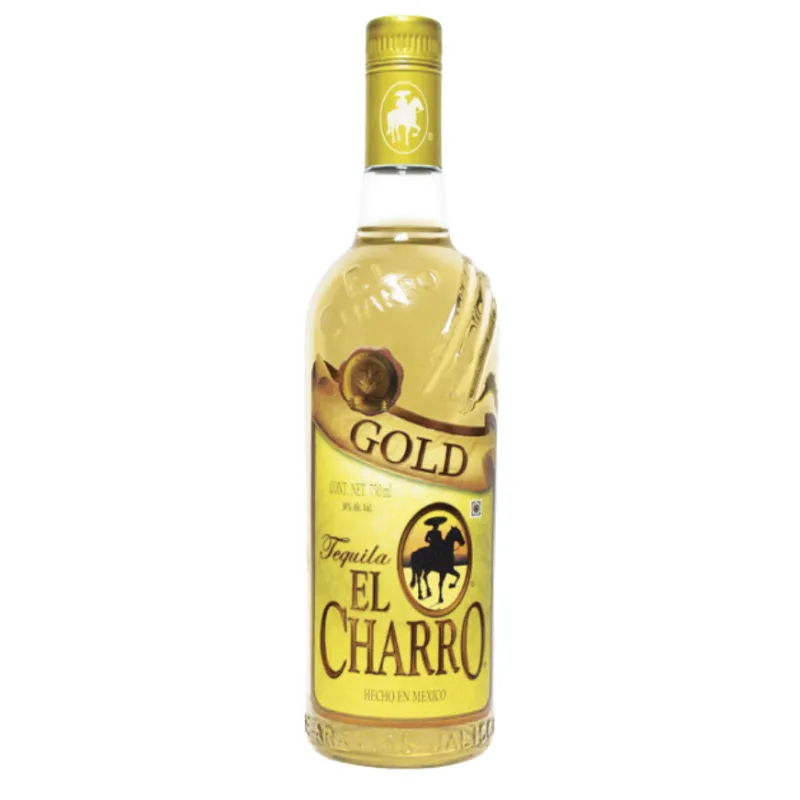TEQUILA EL CHARRO 750ML GOLD