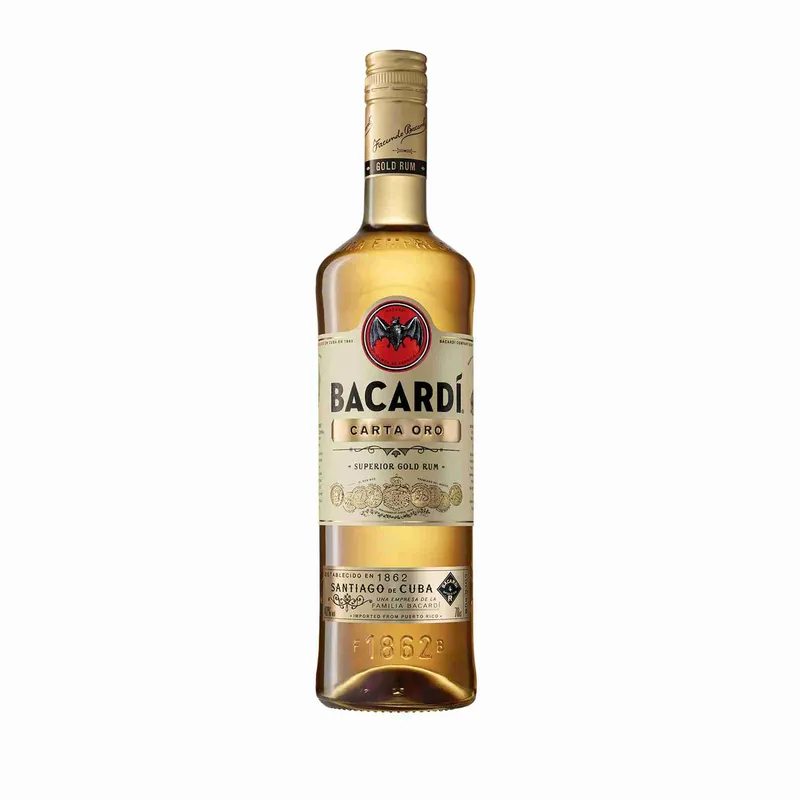 RON BACARDI 750ML CARTA ORO