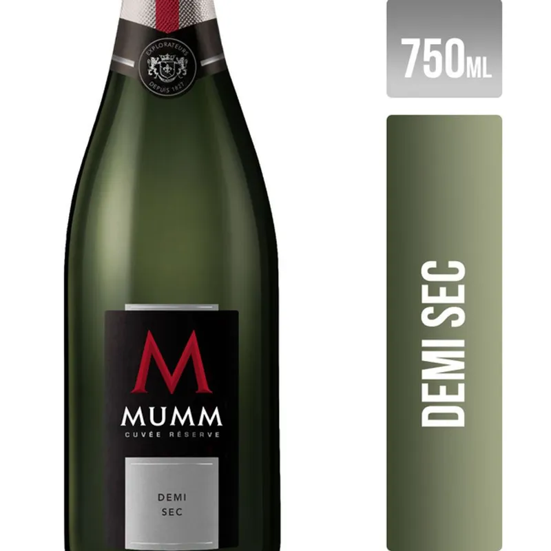 CHAMPAGNE MUMM DEMI SEC 750 ML
