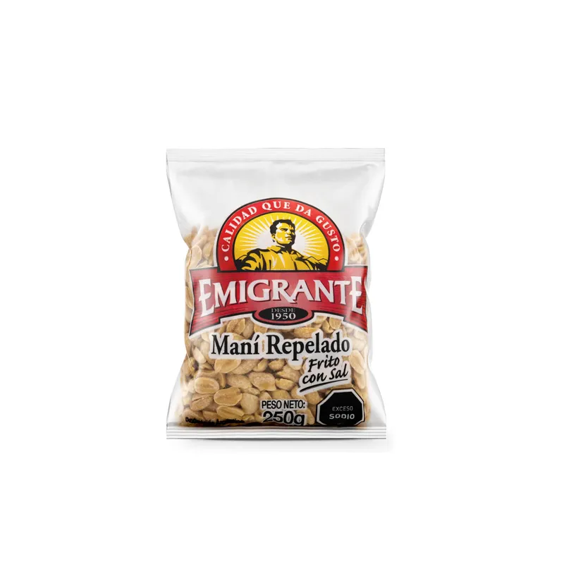 MANI EMIGRANTE 250G CON SAL