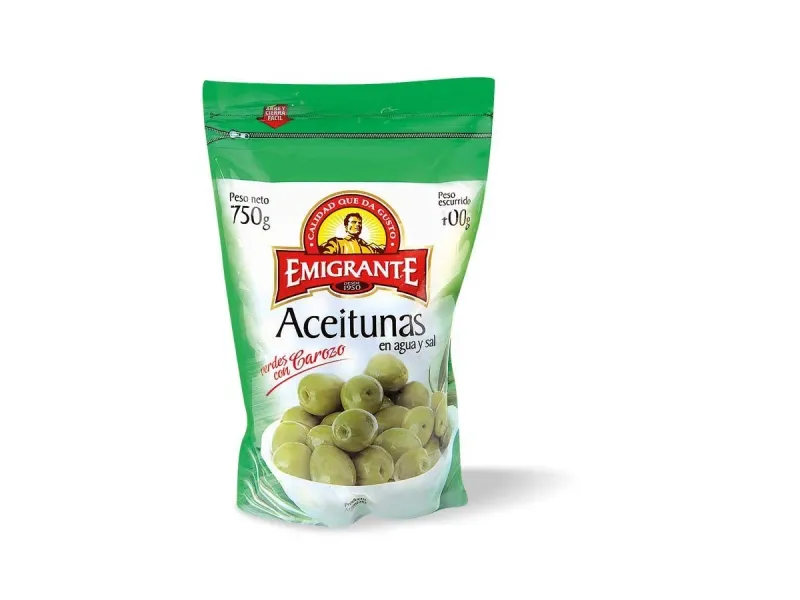 ACEITUNAS EMIGR 400G C/CAROZO