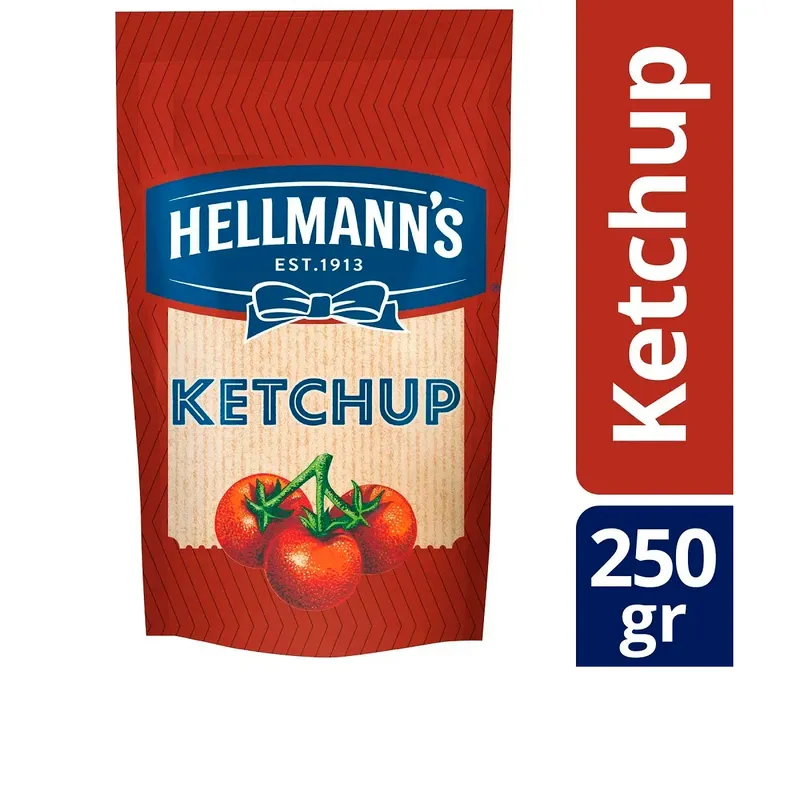 KETCHUP HELLMANNS 250 GRS