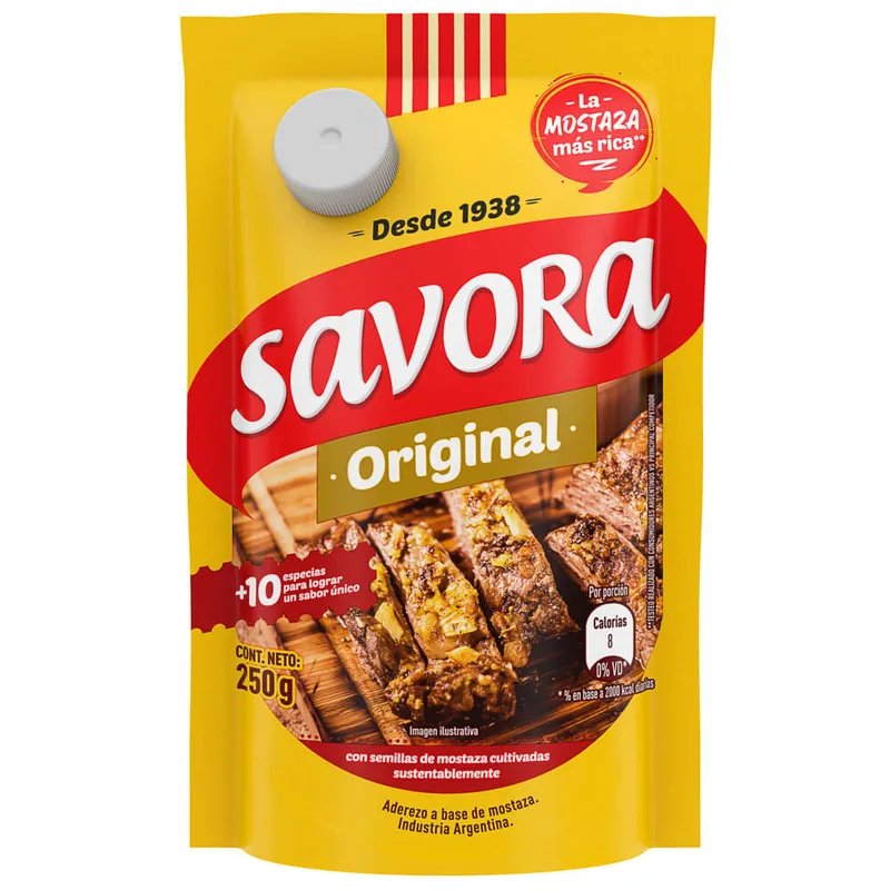 MOSTAZA SAVORA 250GR