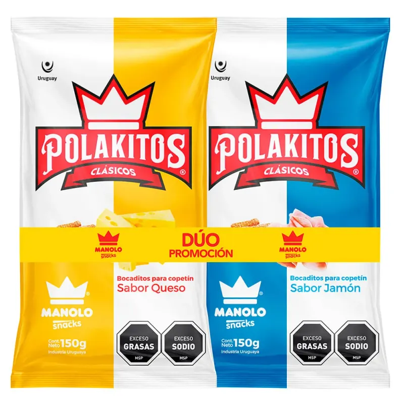 PACK DUO POLAKITOS 150G