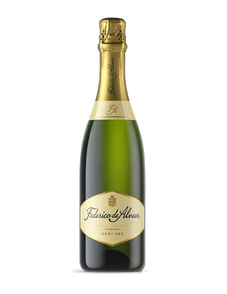 CHAMPAGNE FEDERICO DE ALVEAR DEMI SEC 750ML
