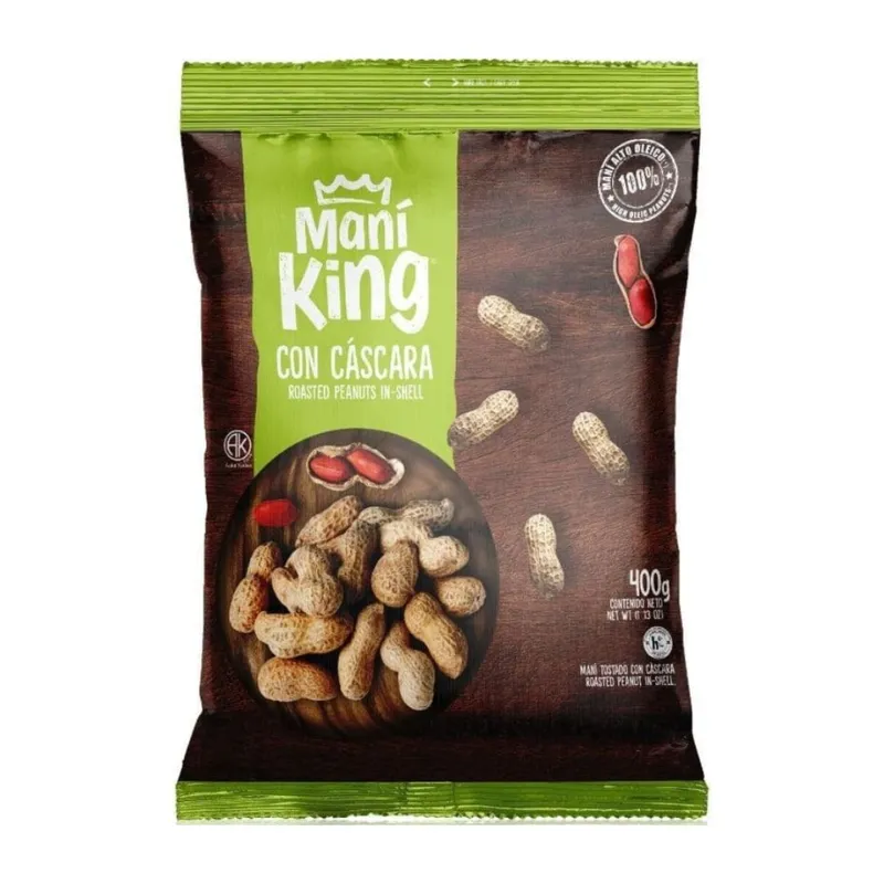 MANI KING C/CASCARA 400G