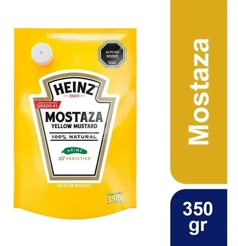 HEINZ MOSTAZA YELLOW 350G