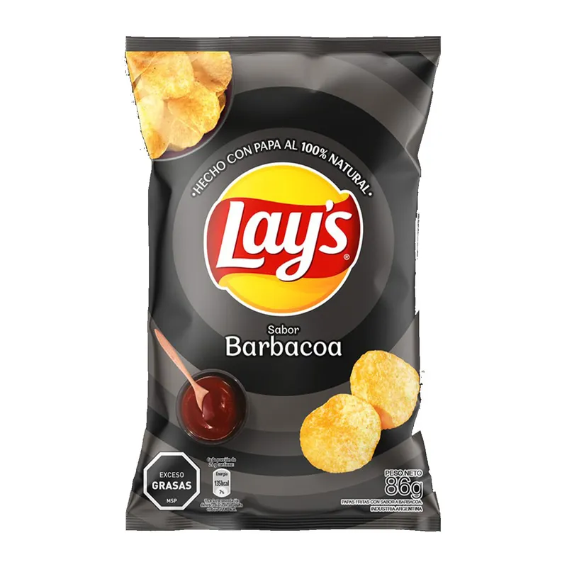 LAYS BARBACOA 86 GRS