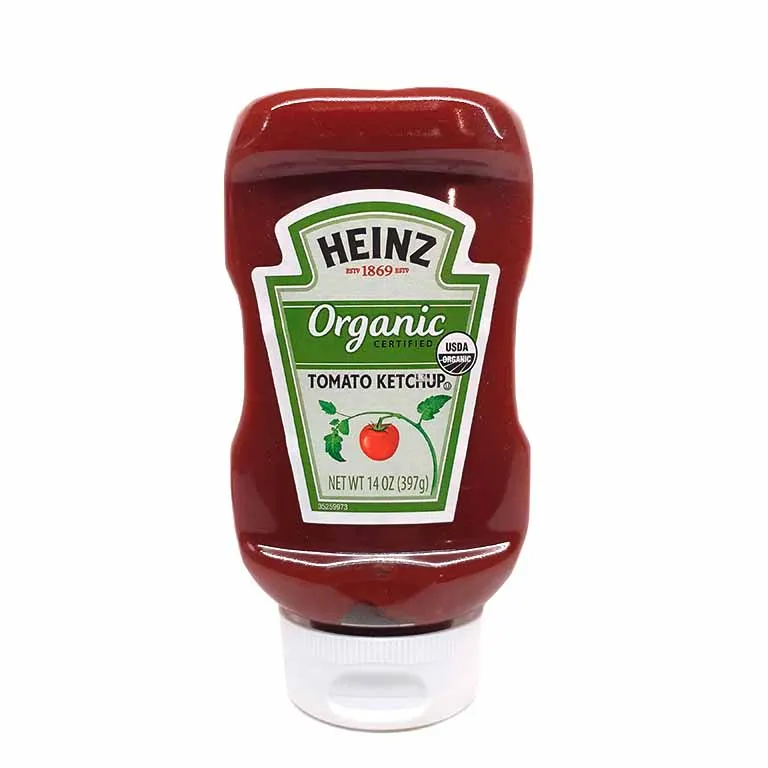 KETCHUP HEINZ ORGANICO 397G