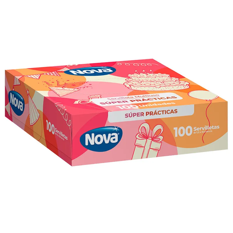 SERVILLETA NOVA MULTIUSO X100
